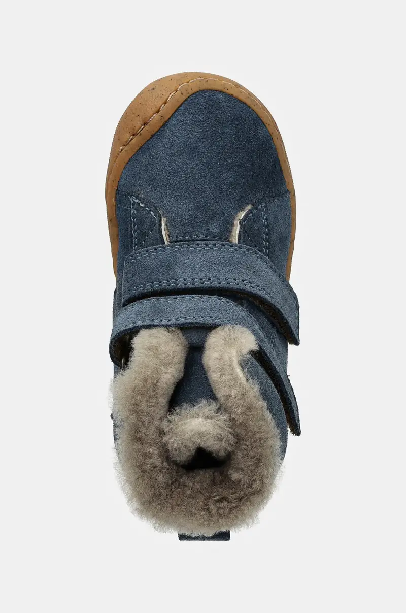 scarpe invernali bambini MINNI SUEDE Blu miniatura 4