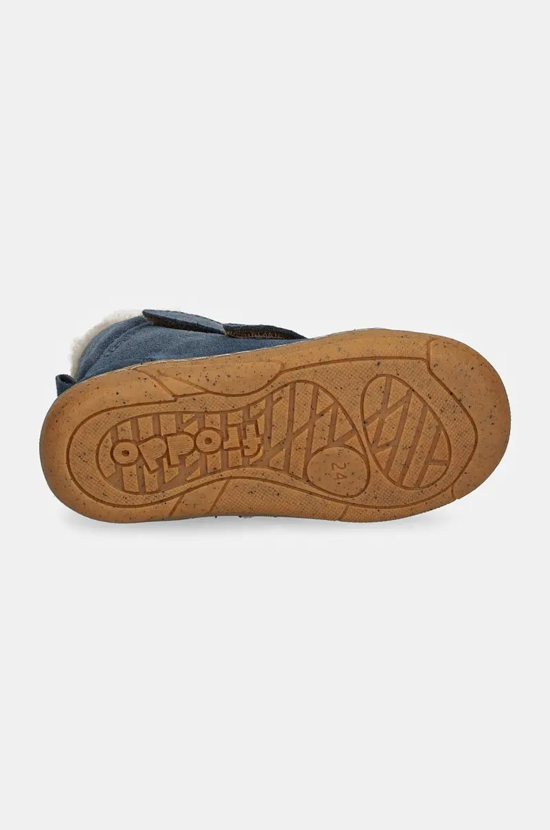 scarpe invernali bambini MINNI SUEDE Blu miniatura 5