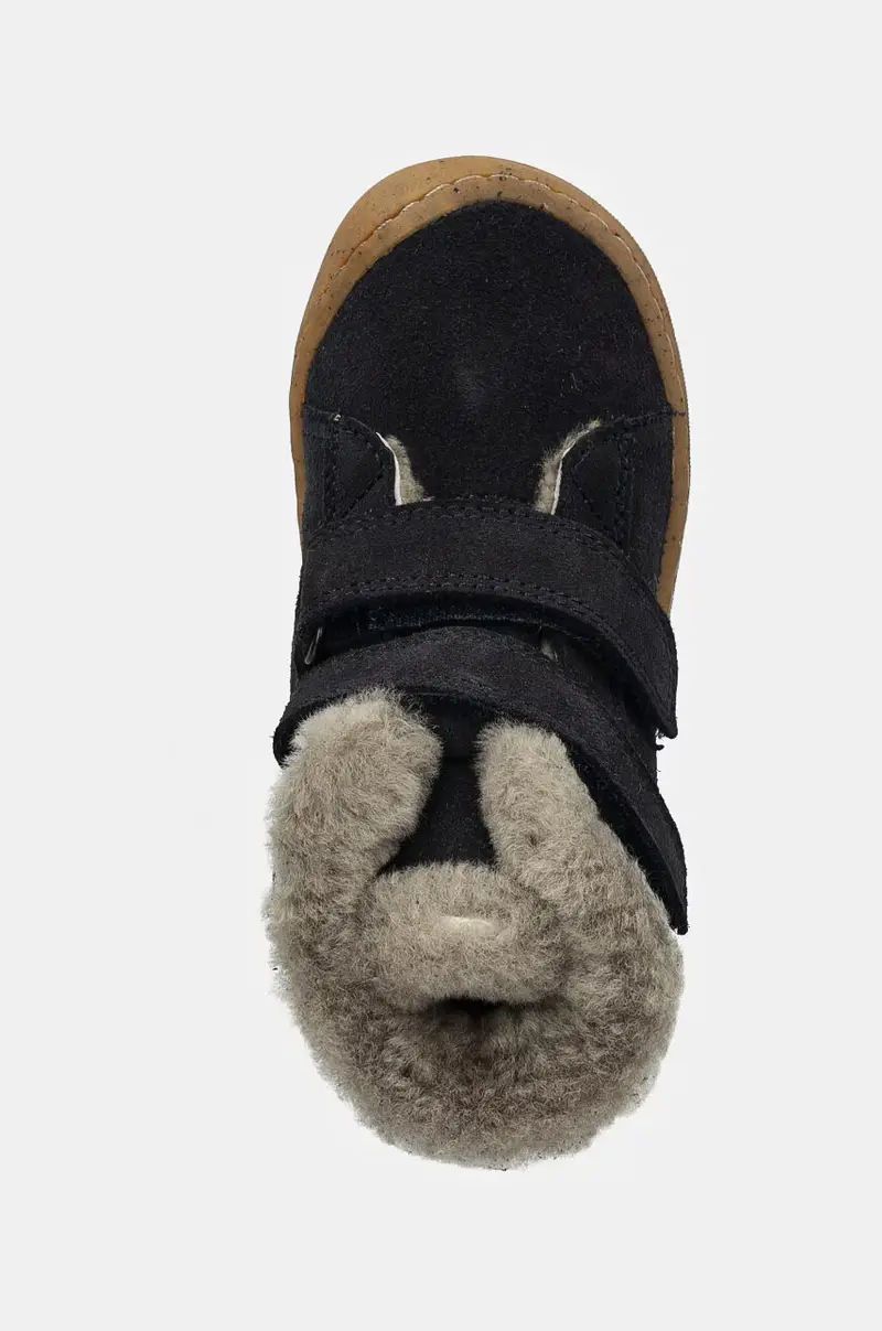 scarpe invernali bambini MINNI SUEDE Blu navy miniatura 4