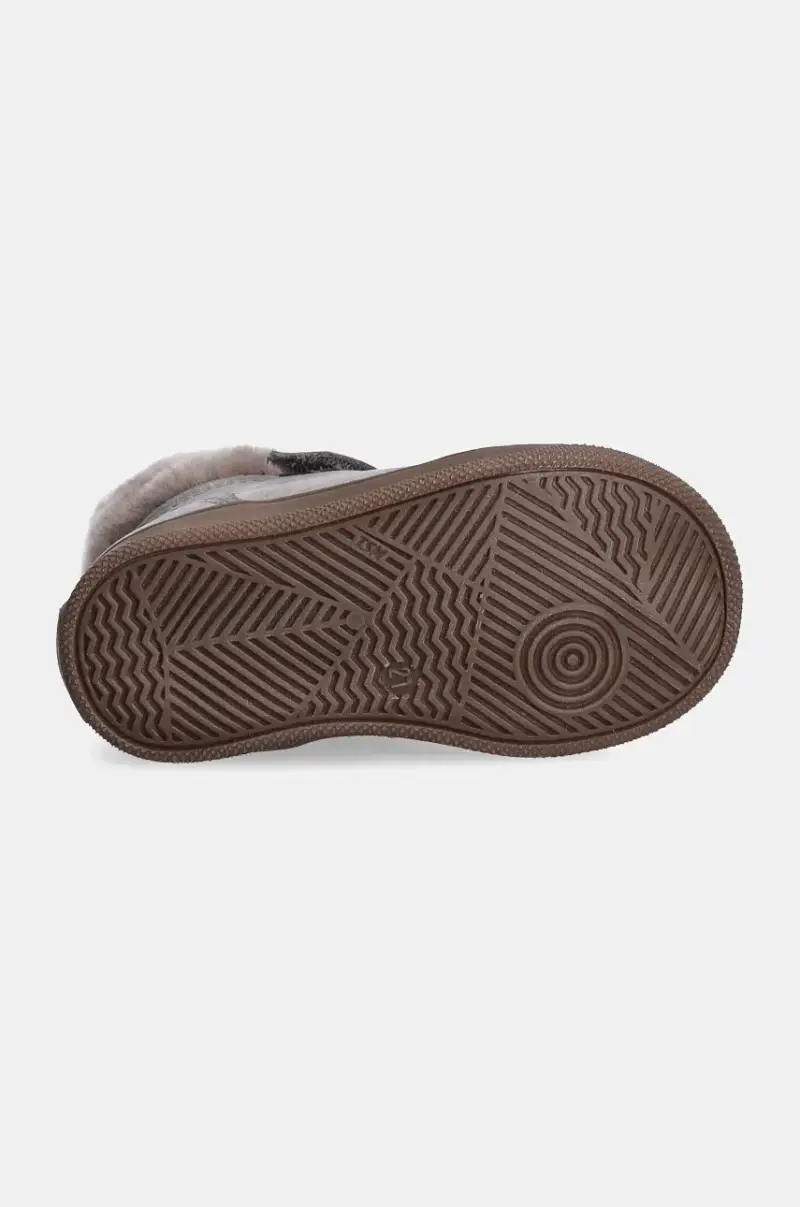 scarpe invernali in pelle bambino/a BASCO TEX colore argento G2110144 miniatura 5