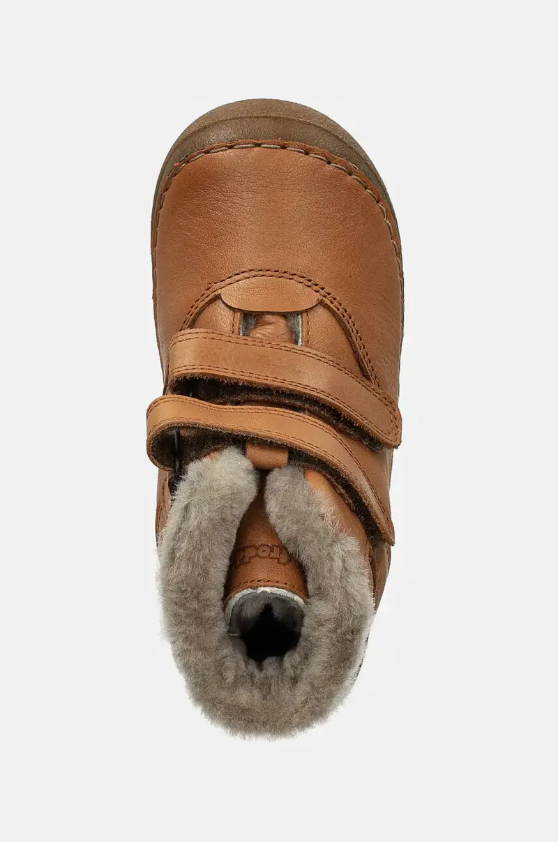 scarpe invernali in pelle bambino/a PAIX UP WINTER colore marrone G2110143 miniatura 4