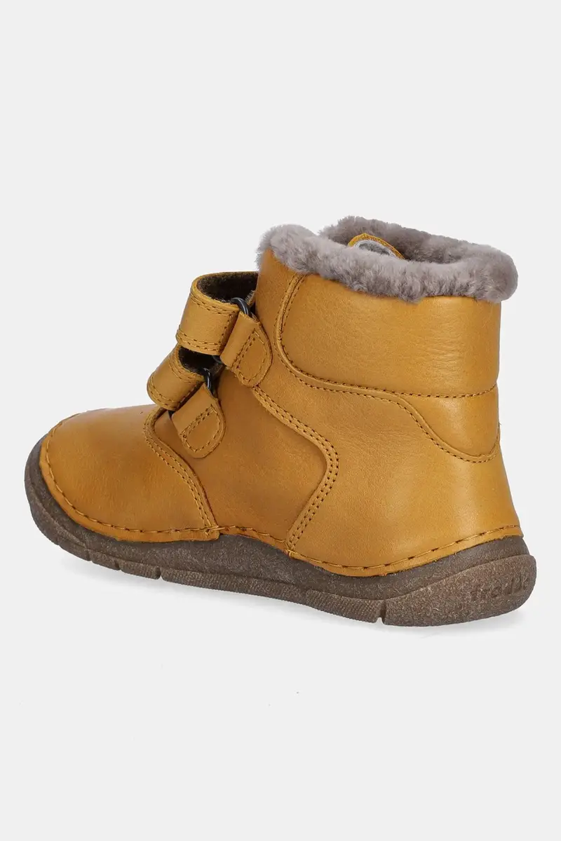 scarpe invernali in pelle bambino/a PAIX UP WINTER Giallo miniatura 3