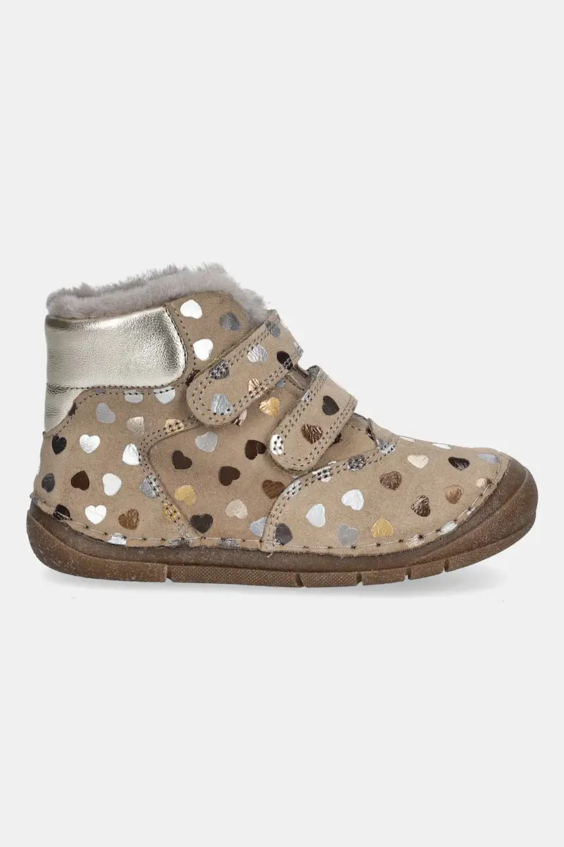 scarpe invernali in pelle scamosciata bambino/a PAIX UP WINTER Beige miniatura 2