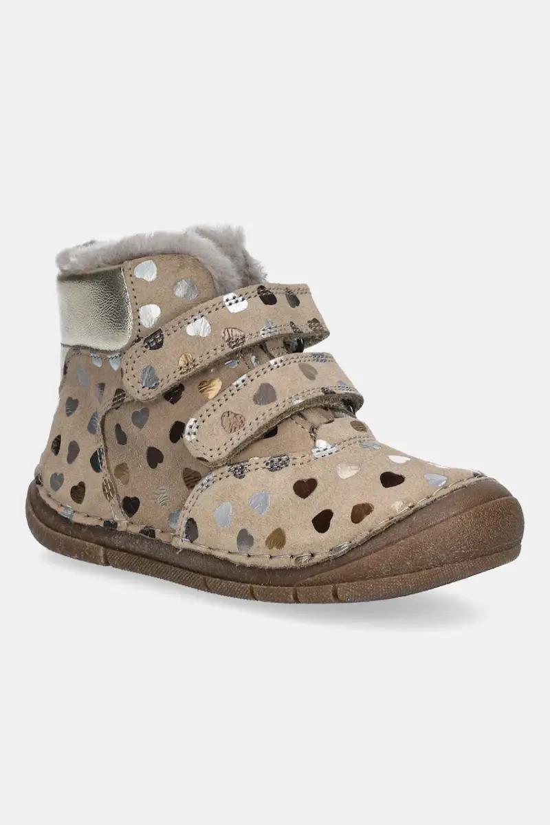 scarpe invernali in pelle scamosciata bambino/a PAIX UP WINTER Beige