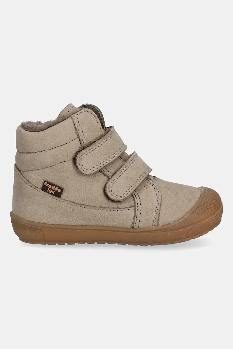 stivali invernali in nubuck per bambini OLLIE WOOL TEX Beige miniatura 2
