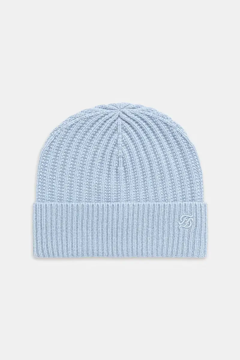 cappelo in cashemire Blu