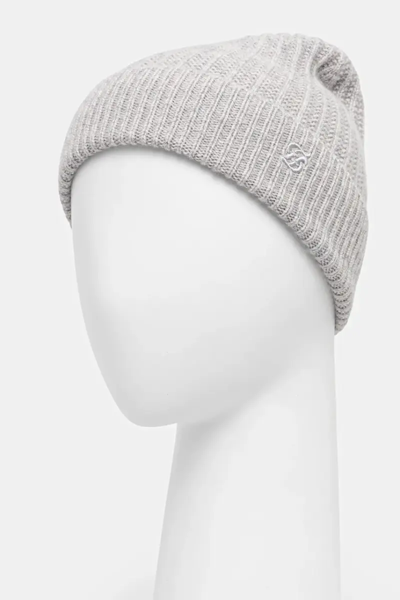 cappelo in cashemire Grigio miniatura 2