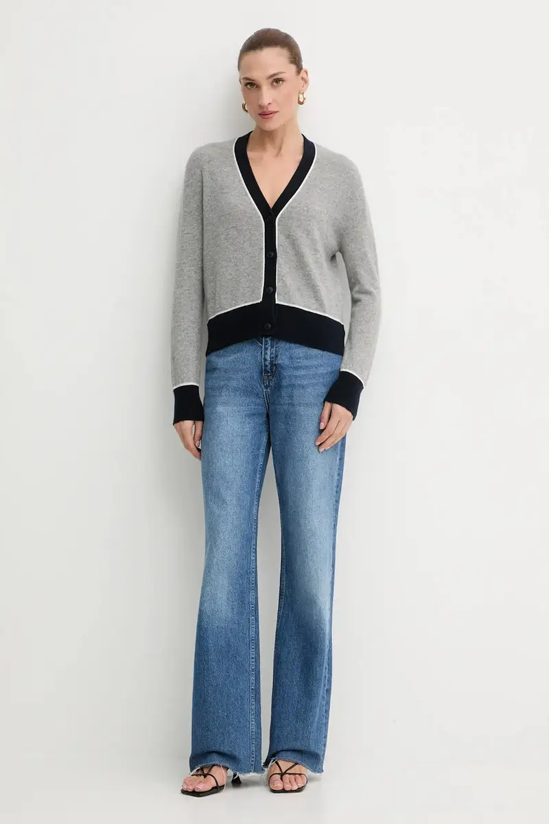 From Future Cardigan Donna Grigio 3770539 miniatura 2