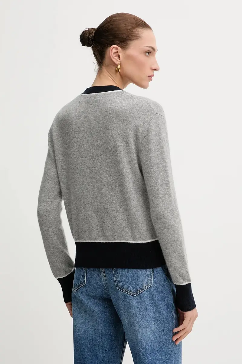 From Future Cardigan Donna Grigio 3770539 miniatura 3