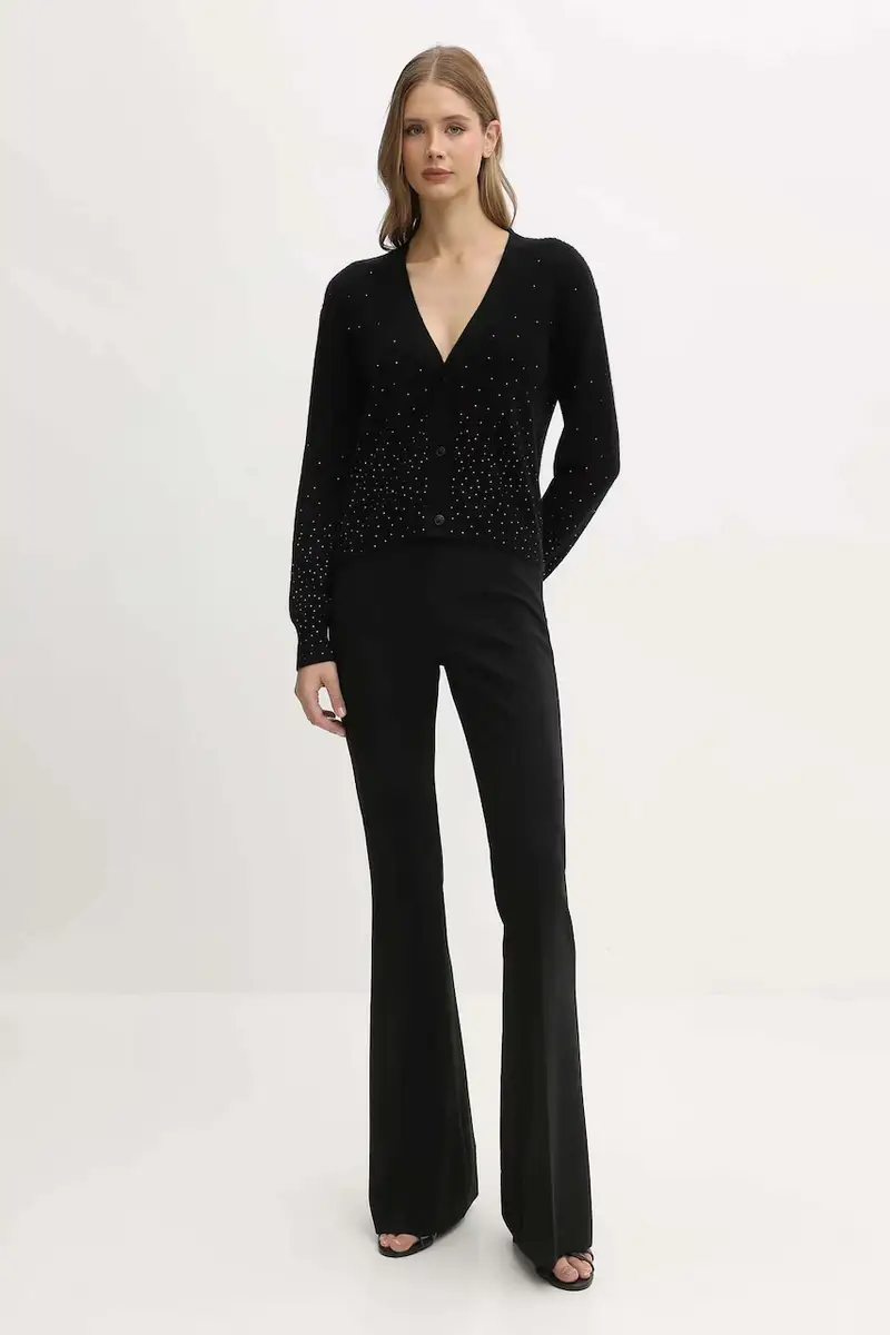 From Future Cardigan Donna Nero 3649272 miniatura 2