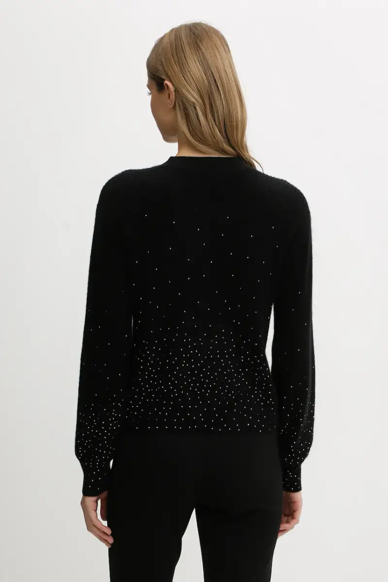 From Future Cardigan Donna Nero 3649272 miniatura 3