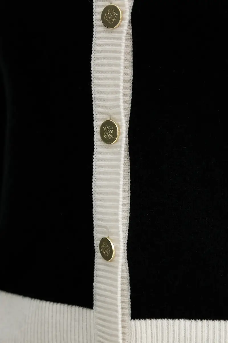 From Future Cardigan Donna Nero 3778035 miniatura 5