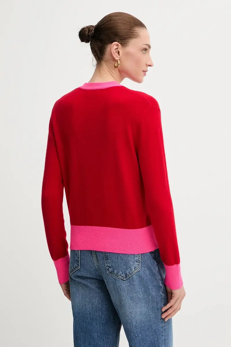 From Future Cardigan Donna Rosso 3780033 miniatura 3