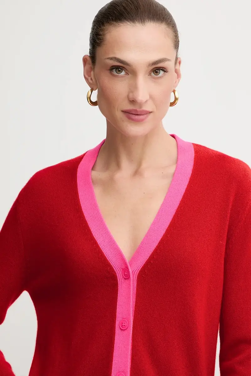 From Future Cardigan Donna Rosso 3780033 miniatura 4