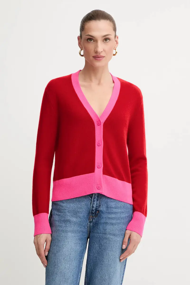 From Future Cardigan Donna Rosso 3780033