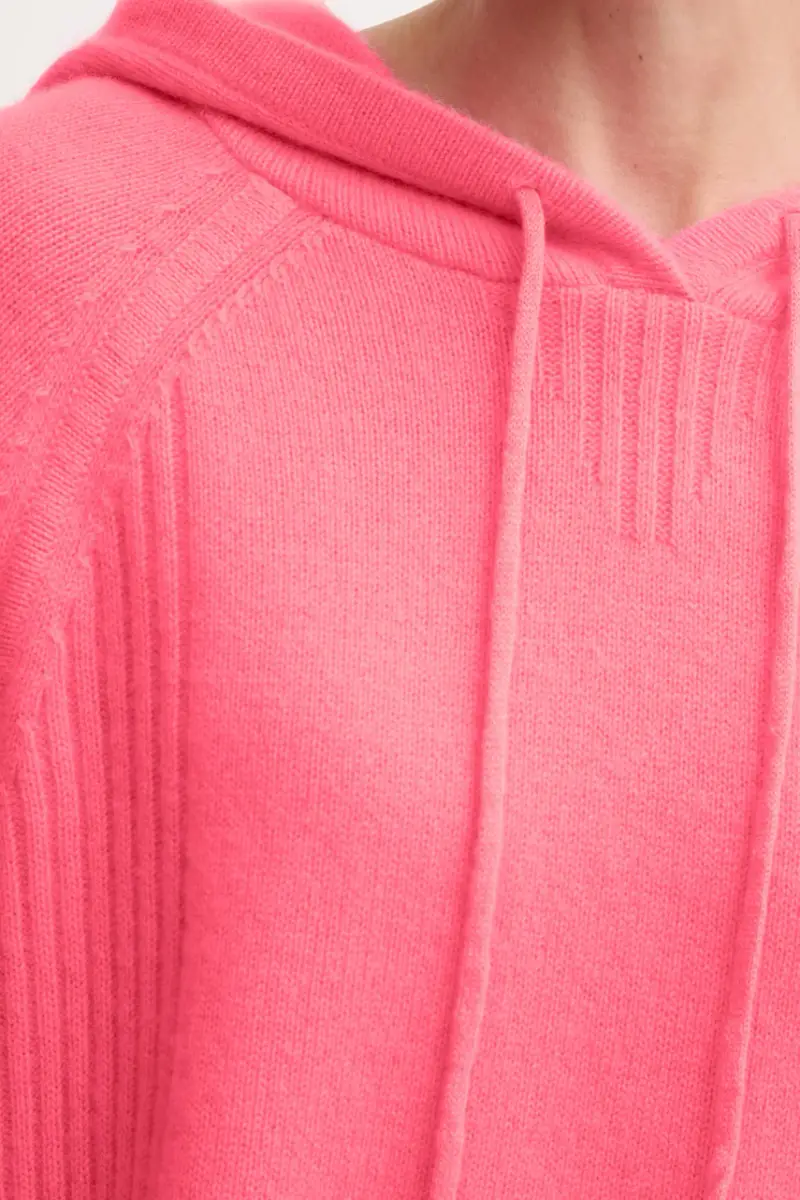 maglione in cachemirie colore beige WPH02130 Rosa miniatura 5