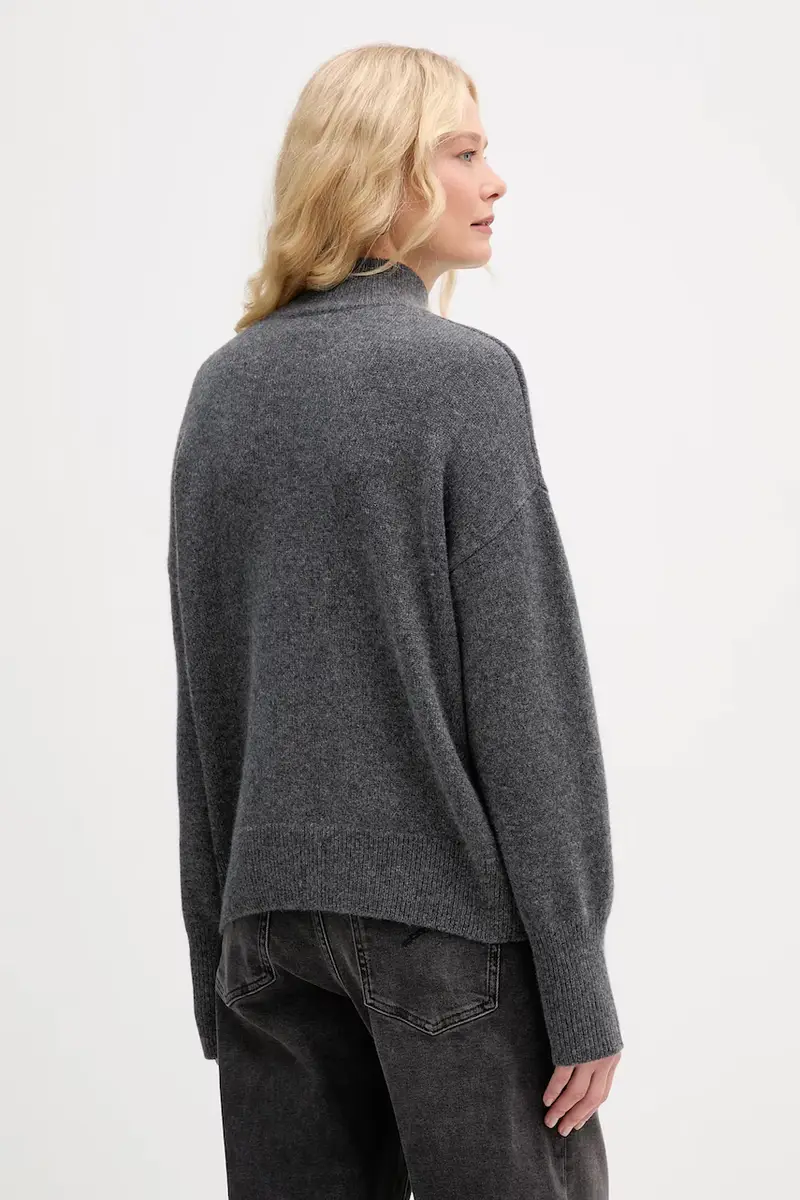 maglione in cachemirie colore grigio WPM03338 miniatura 3