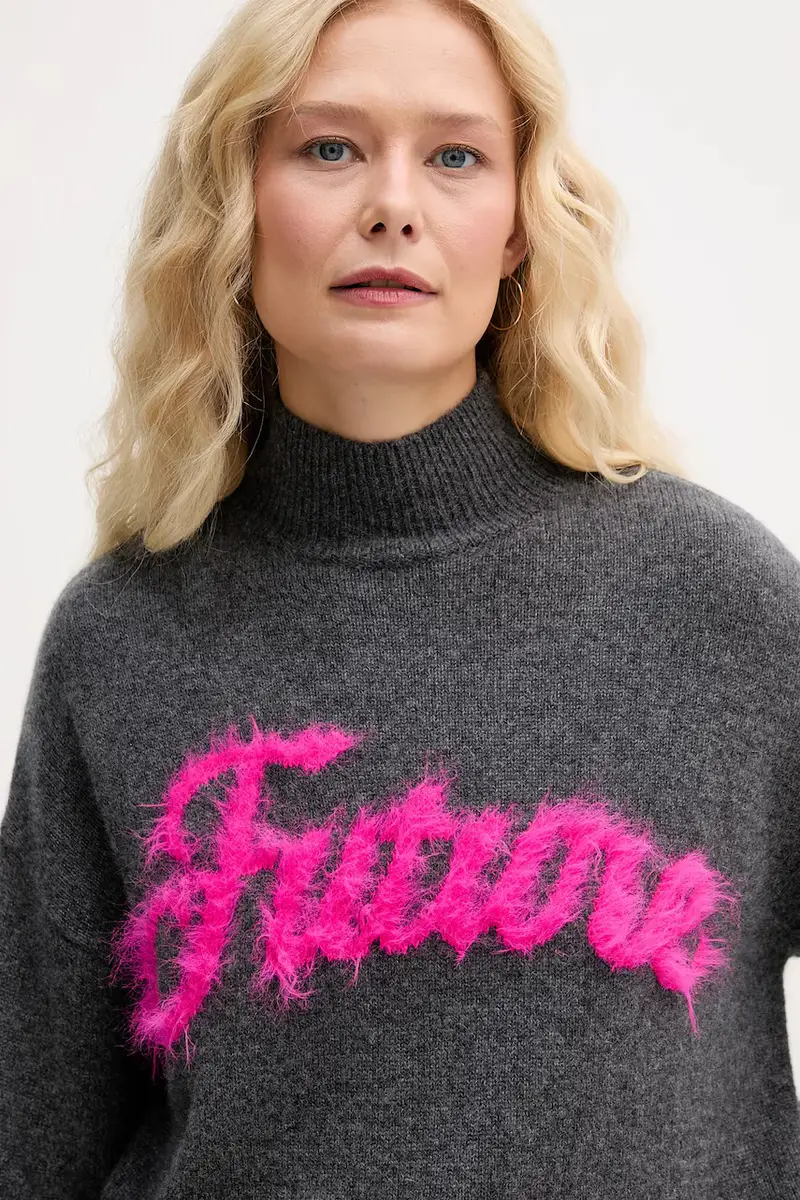 maglione in cachemirie colore grigio WPM03338 miniatura 4