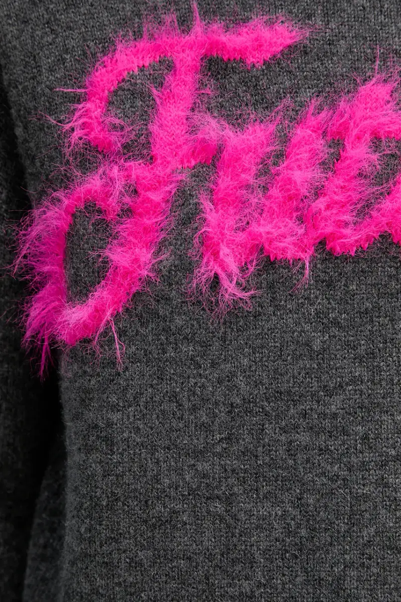 maglione in cachemirie colore grigio WPM03338 miniatura 5