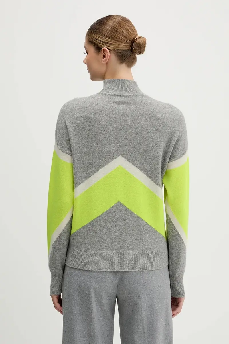 maglione in cachemirie Grigio miniatura 3