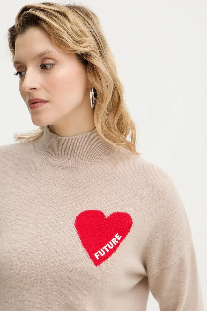 maglione in cachemirie Marrone miniatura 4