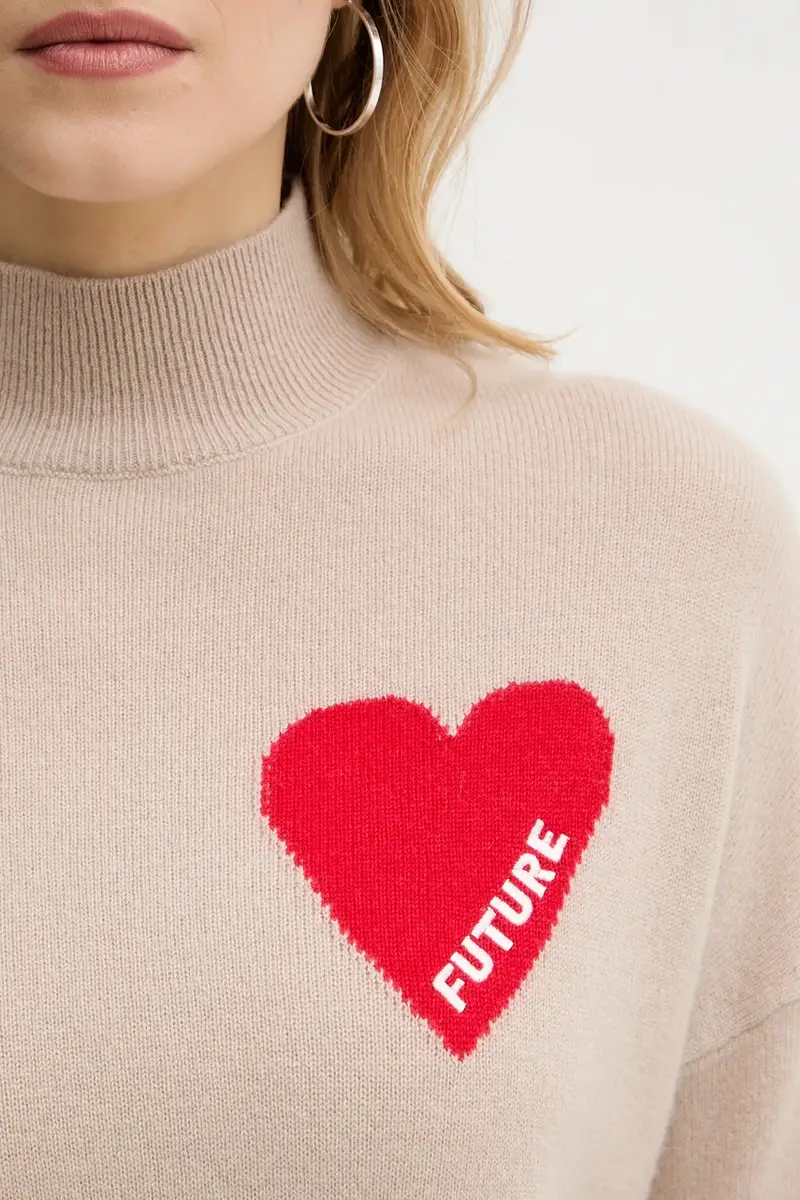 maglione in cachemirie Marrone miniatura 5