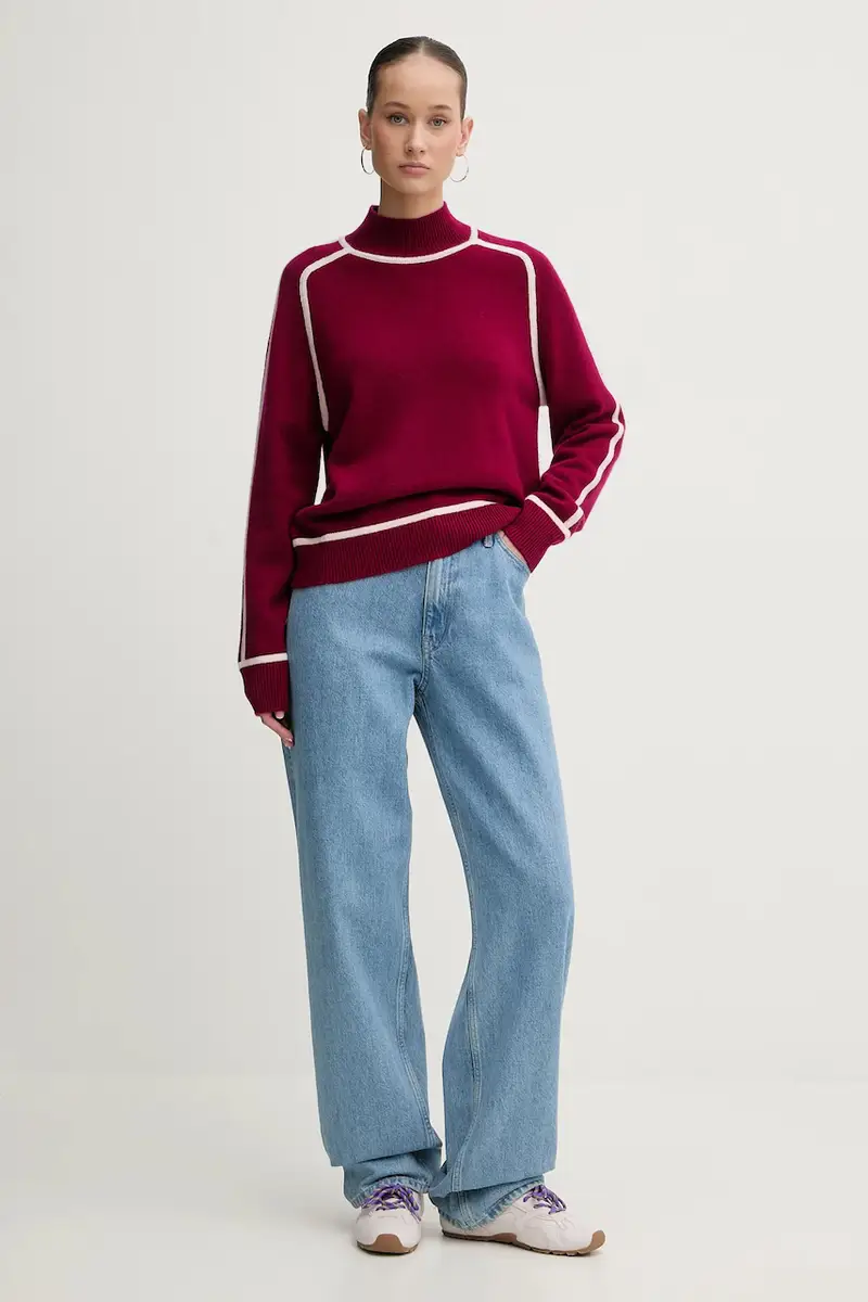 maglione in cachemirie Rosa miniatura 2