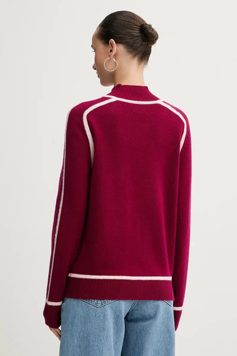 maglione in cachemirie Rosa miniatura 3