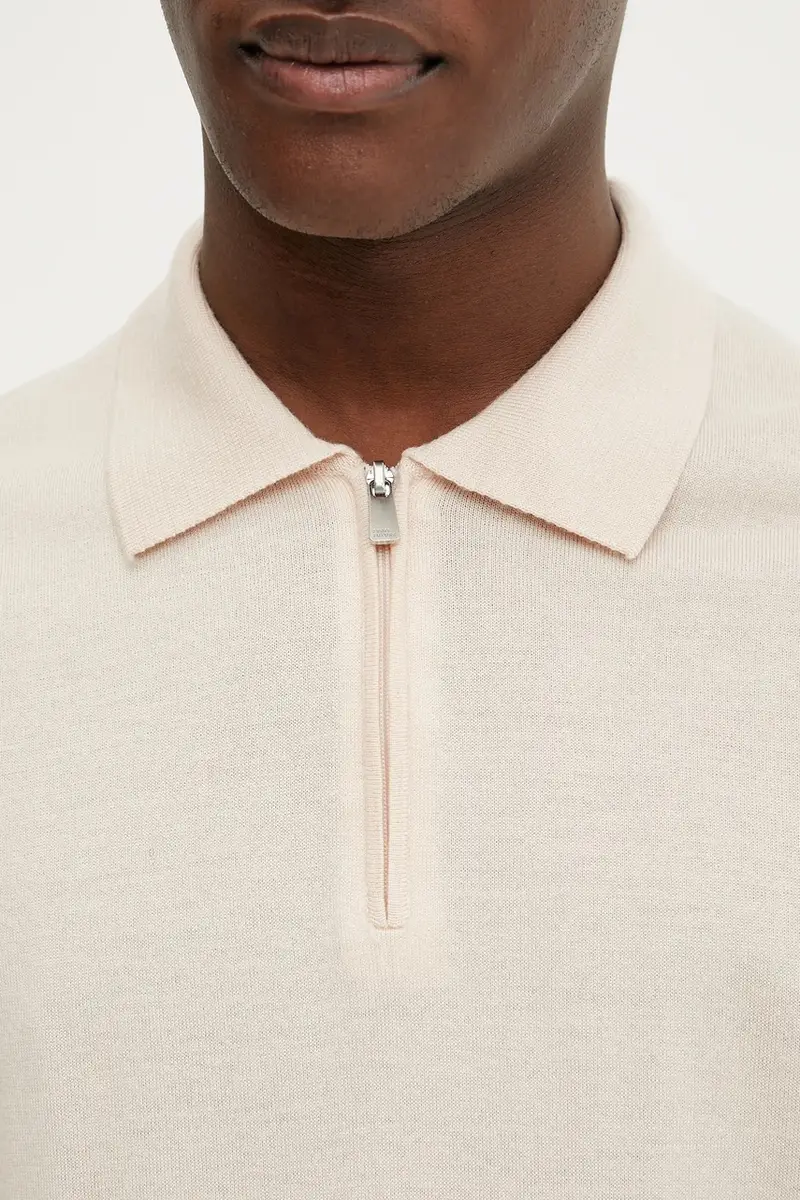 From Future Polo Uomo Beige 3292493 miniatura 5