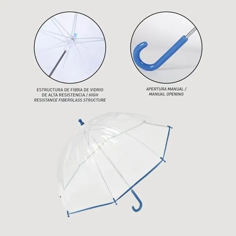 Frozen 2 Disney Ombrello Bambina Trasparente miniatura 2