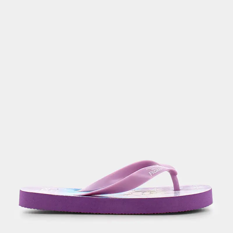 Ciabatte Frozen da Bambina, lilla