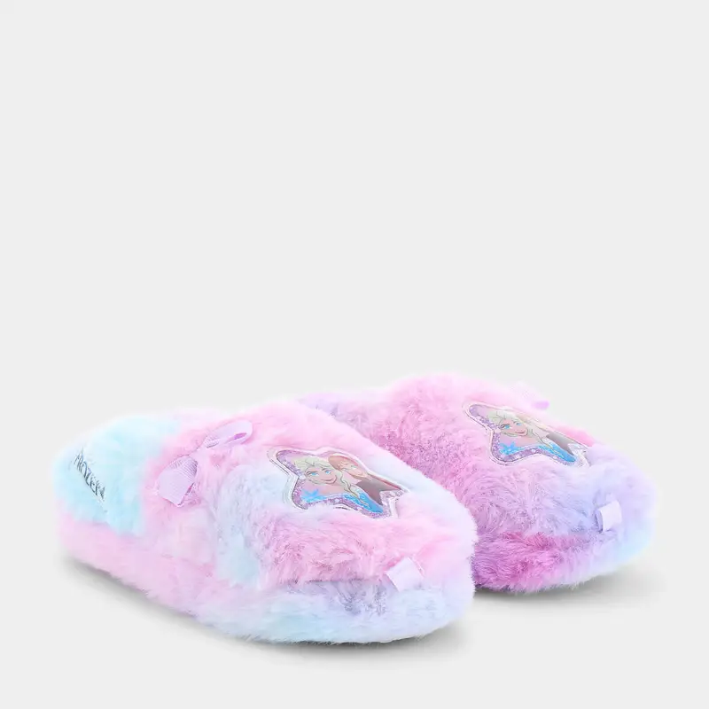 Ciabatte Frozen da Bambina, lilla miniatura 2