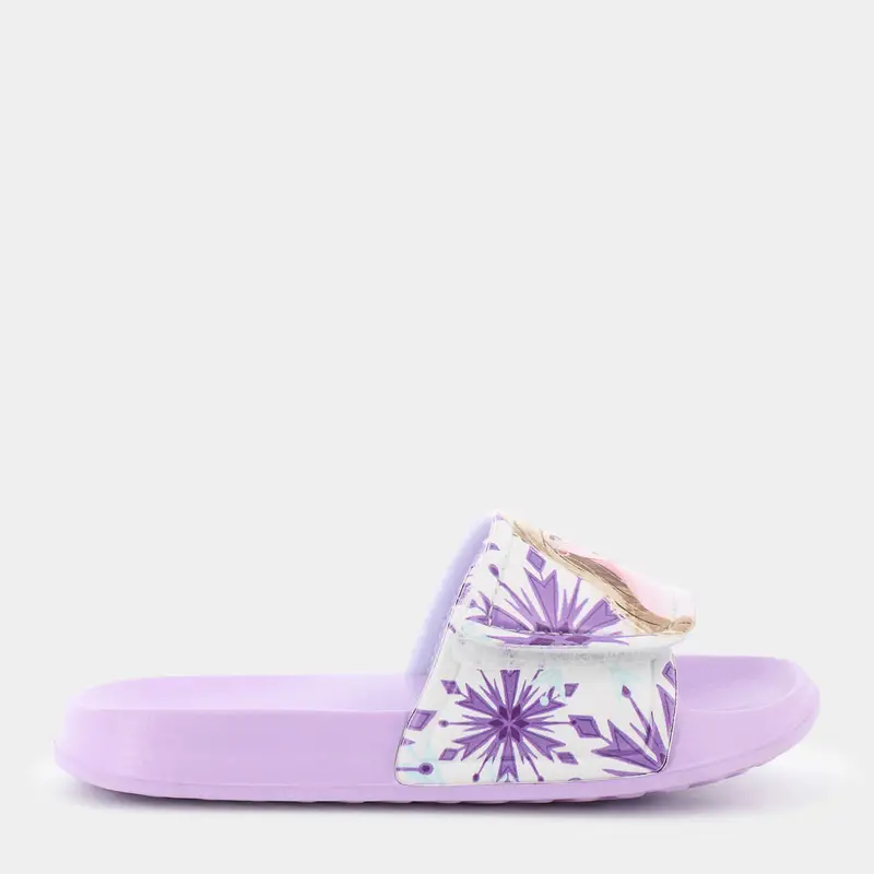 Ciabatte Frozen da Bambina, lilla