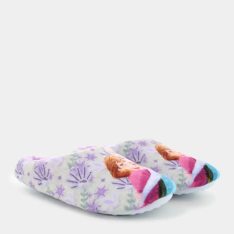 Ciabatte Frozen da Bambina, lilla miniatura 2