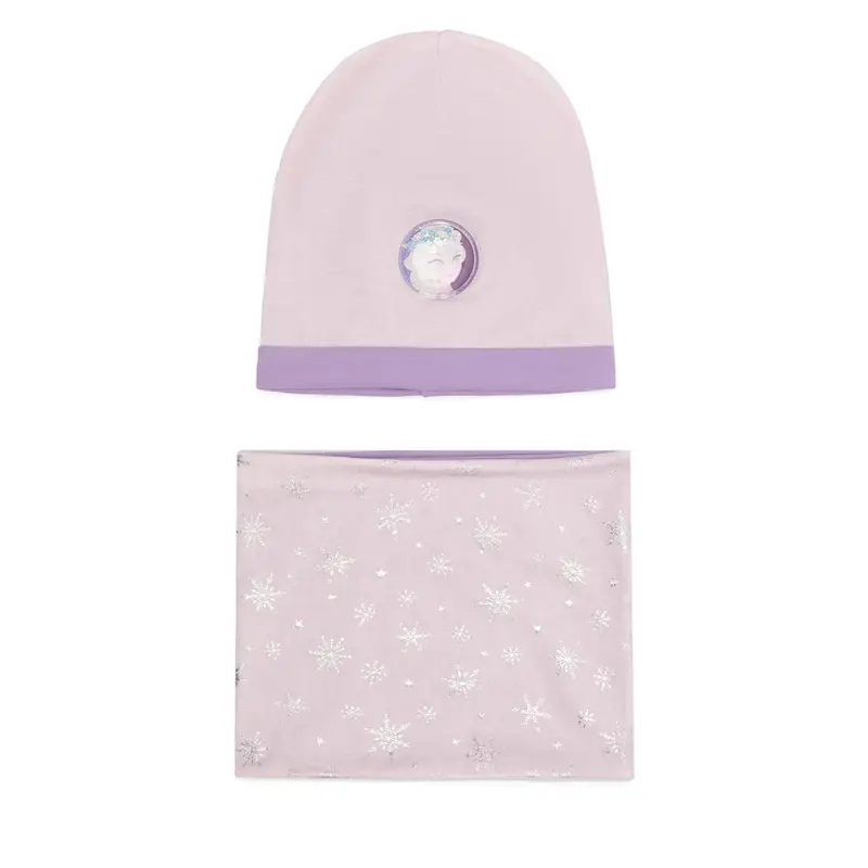 Completo cappello e scaldacollo Frozen ACCCS-AW23-36DFR Viola