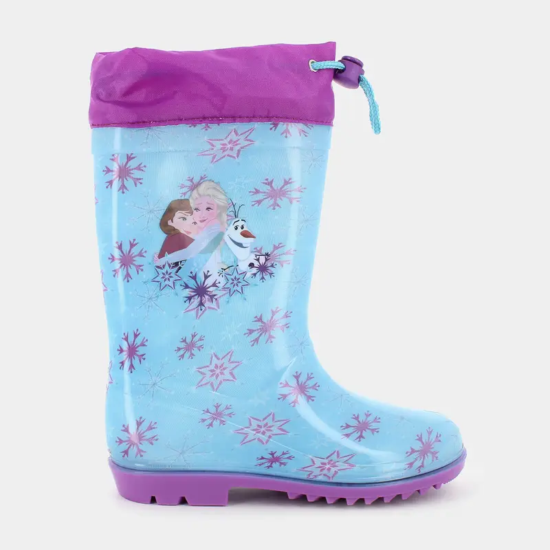Pioggia-neve-Scarpe Frozen da Bambina, azzurro