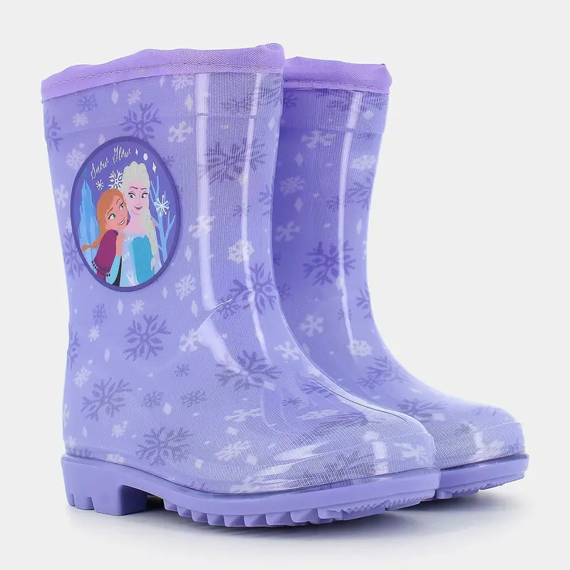 Pioggia-neve-Scarpe Frozen da Bambina, lilla miniatura 2