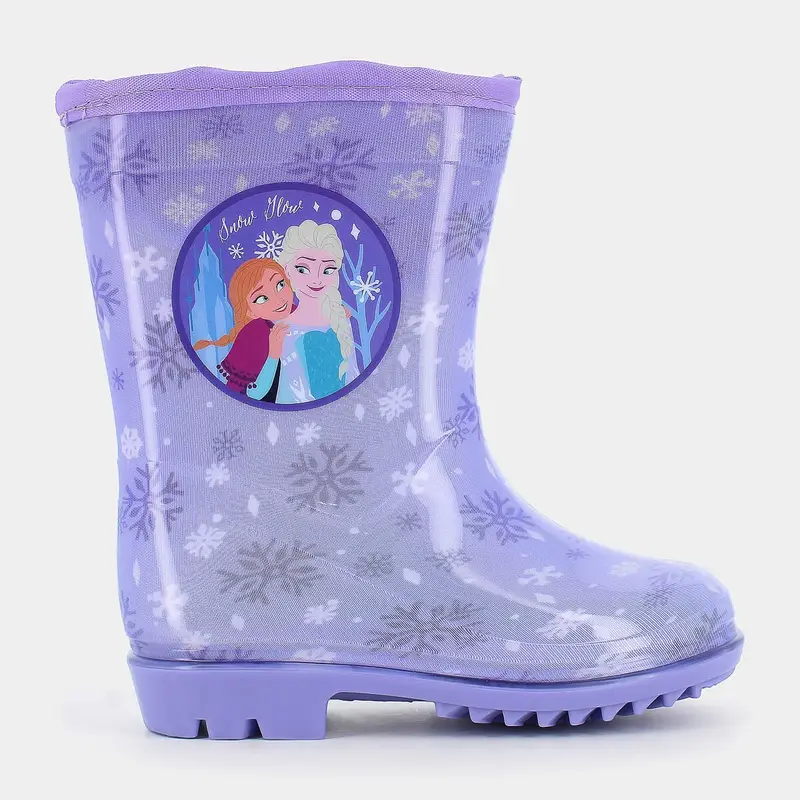 Pioggia-neve-Scarpe Frozen da Bambina, lilla