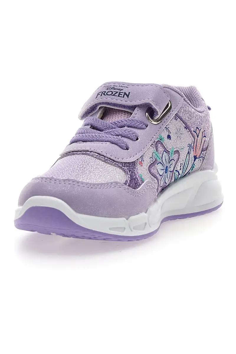 Scarpe viola con luci e strappo Frozen D4310723T10 [LILLA] miniatura 3