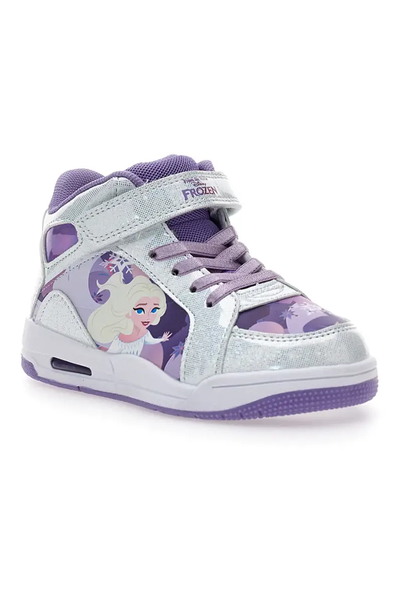 Sneakers bianche con dettagli viola Frozen D13188MC [MULTI] miniatura 2