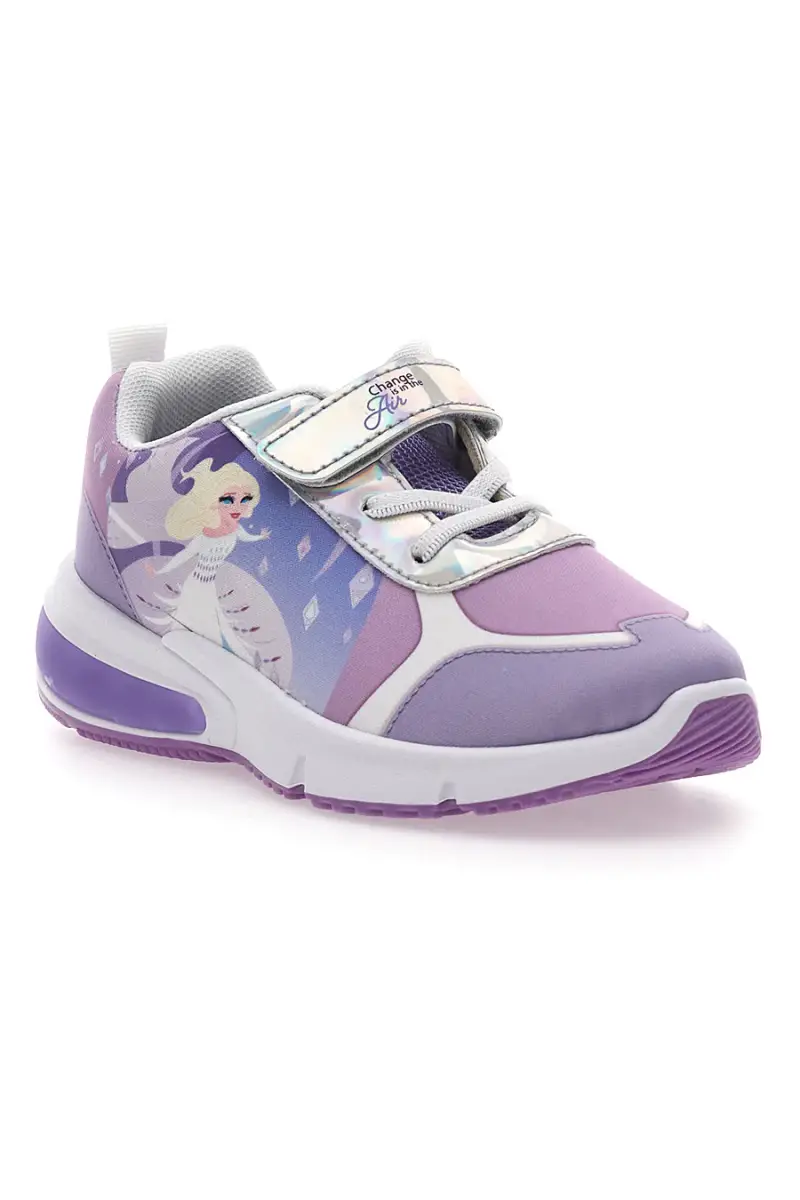 Sneakers Viola Con luci e Strappo in Velcro Frozen D11551M [LILAC] miniatura 2