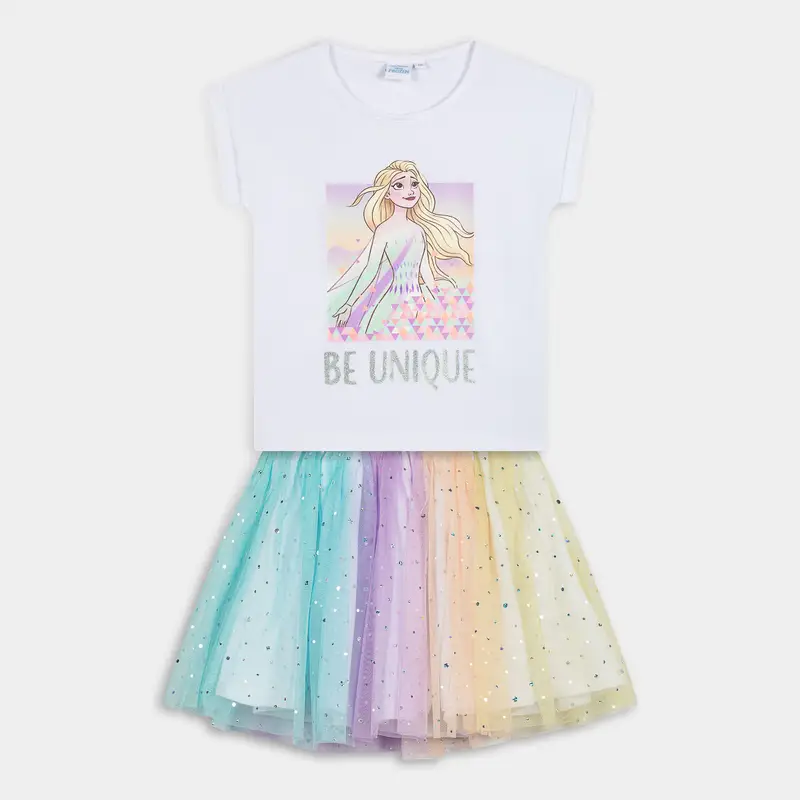 Vestiti E Tute Frozen da Bambina, bianco