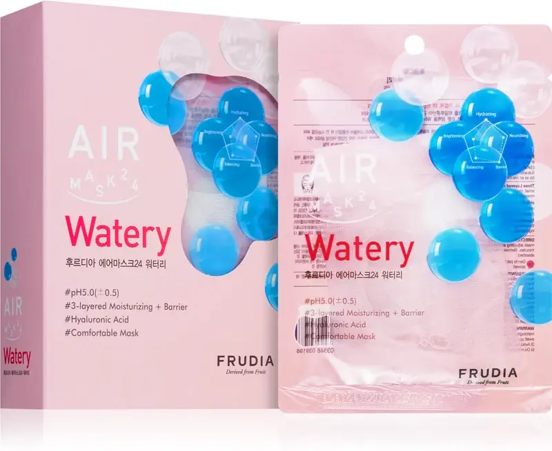 AIR Watery maschera in tessuto per la rigenerazione della pelle 10x25 ml