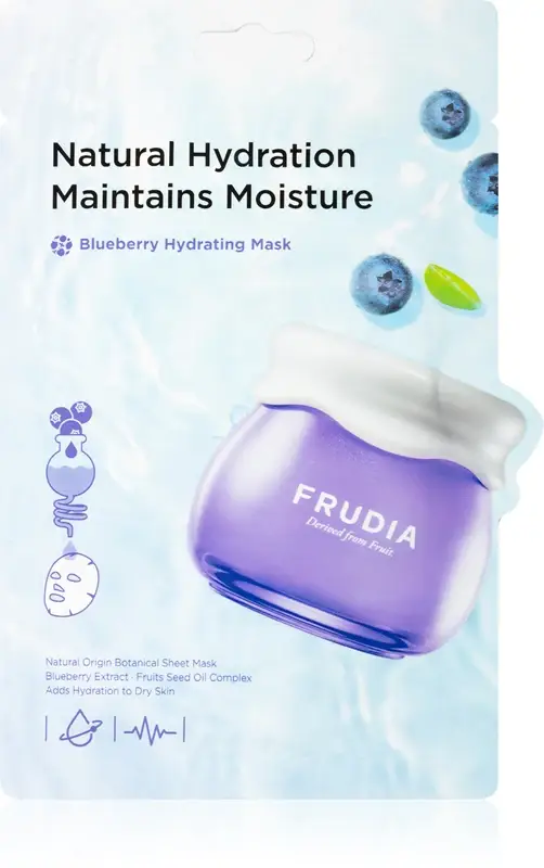Blueberry maschera idratante per pelli sensibili e secche 20 ml
