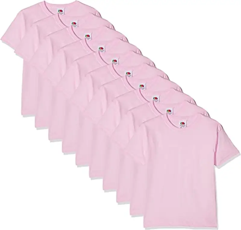 Fruit of the Loom T-shirt Rosa 1909314