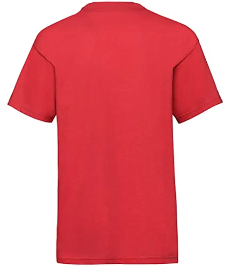 Fruit of the Loom T-shirt Bambino Rosso 1909317 miniatura 3