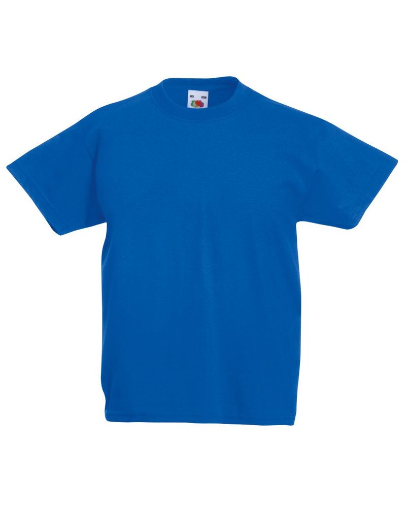 FRUIT OF THE LOOM Maglietta Ragazzo Royal 5 Anni