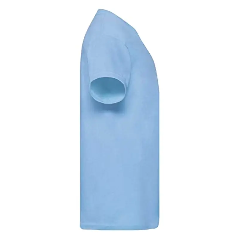 Fruit of the Loom T Originale Shirt, Blu Cielo, 9-11 Anni (Pacco da 5) Unisex-Bambini e Ragazzi miniatura 3