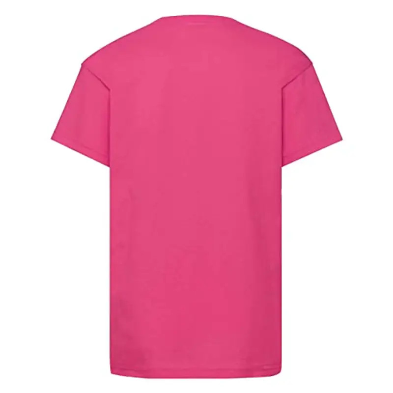 Fruit of the Loom T Originale Shirt, Fucsia, 3-4 Anni (Pacco da 5) Unisex-Bambini e Ragazzi miniatura 2