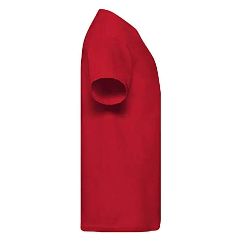 Fruit of the Loom T Originale Shirt, Rosso Mattone, 14-15 Anni (Pacco da 5) Unisex-Bambini e Ragazzi miniatura 3